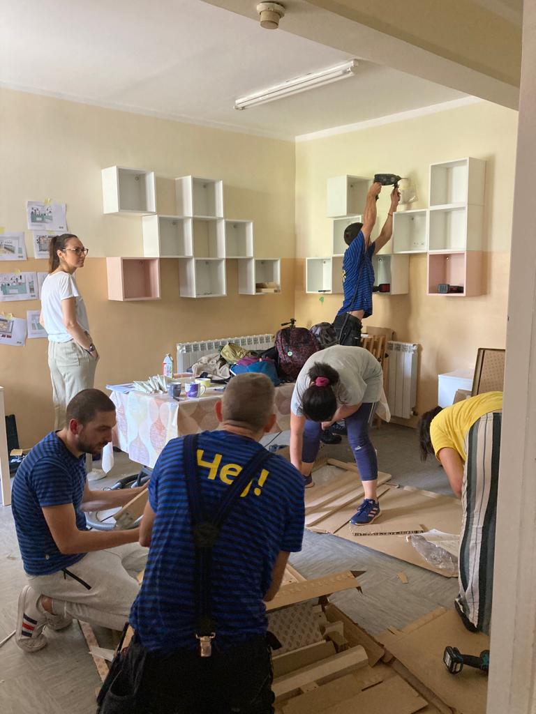 IKEA volonterska akcija u Evo Ruka boravku